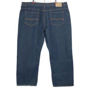 Vintage Genes 1891 Slim Straight Jeans Dark 48‎ X 32 Actual 45 X 30